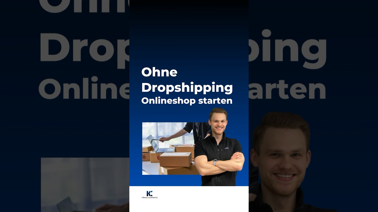OHNE Dropshipping ins E-Commerce starten📦✅ 