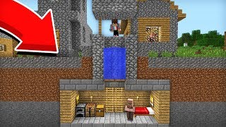 ЗАЧЕМ ЭТОТ ЖИТЕЛЬ ЖИВЁТ В ДЕРЕВЕНСКОМ КОЛОДЦЕ В МАЙНКРАФТ | Компот Minecraft