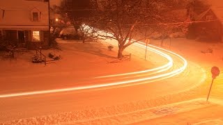 2016 Blizzard Time Lapse