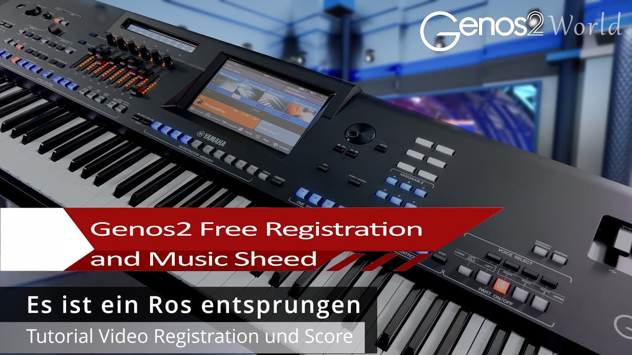 YAMAHA Genos 2 Church Organ Es Ist Ein Ros Tutorial Und Freie Yamaha genos 2 church organ es ist ein ros tutorial und freie