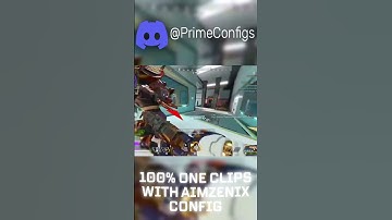 100% ONE CLIPS WITH AIM ZENIX CONFIG (APEX LEGENDS SEASON 26)