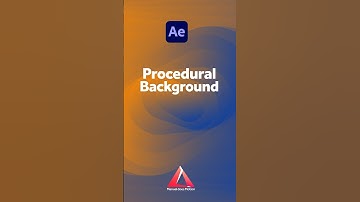 Procedural Abstract Background Animation in After Effects | Tutorial