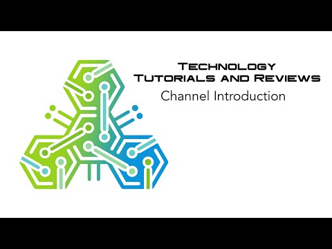 Technology Tutorials and Reviews Channel Intro