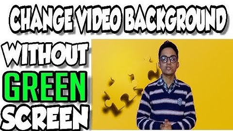 HOW TO CHANGE VIDEO BACKGROUND WITHOUT GREEN SCREEN FROM SMARTPHONE IN KINEMASTER