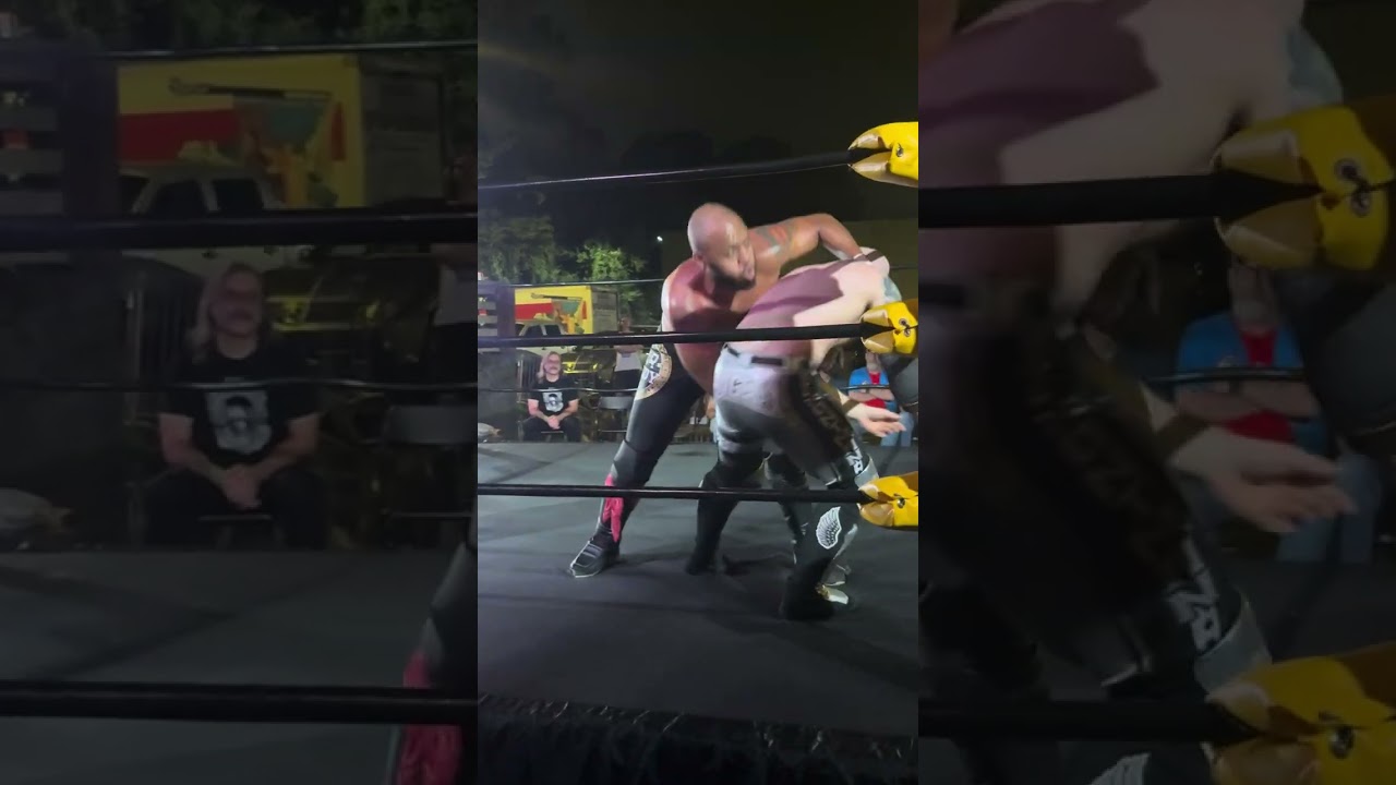 Owen Knight Vs Alan Angels Classic City Wrestling (CCW) Summer block Party 