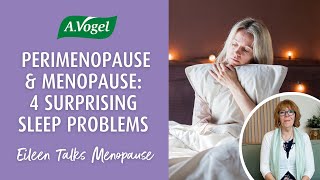4 surprising sleep problems in perimenopause and menopause