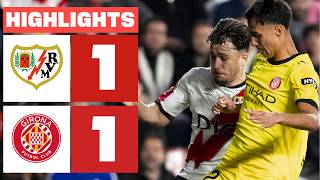 RAYO VALLECANO 1 - 1 GIRONA FC | RESUMEN LALIGA EA SPORTS