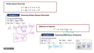 Factoring Polynomials R3