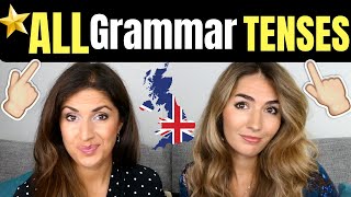 ALL 12 ENGLISH GRAMMAR TENSES! English Grammar Lesson