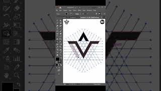 Adobe Illustrator Tutorial - Letter Logo Design Illustrator for Beginners | EP - 233 S #potoshop