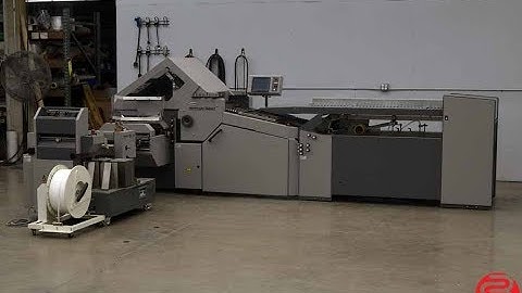 Horizon Cross Folder AFC-744AKT Auto-Setup Paper Folder