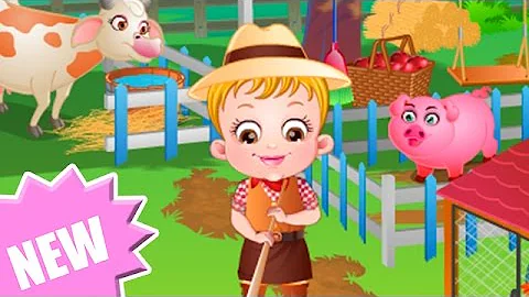 Baby Hazel Game Movie - Baby Hazel Farm Animals - Dora The Explorer