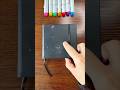 [ASMR] Ich zeige ALLE Zeichnungen im Profilbild Sketchbook🫪📒 (#shorts)