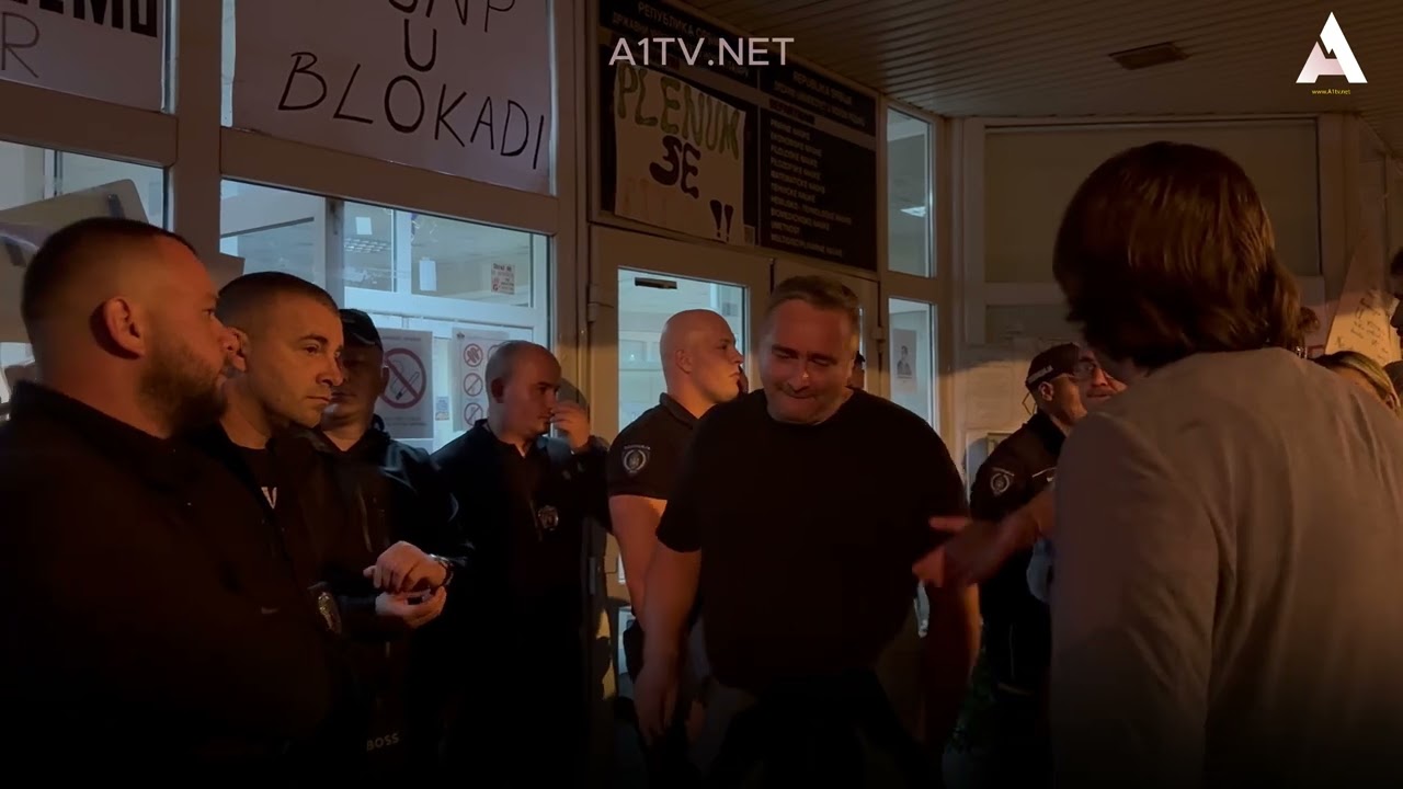 Studenti traže od policije da poštuju autonomiju DUNP-a