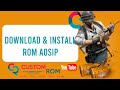 CUSTOM ROM AOSIP POCOPHONE F1, DOWNLOAD &amp; INSTALL