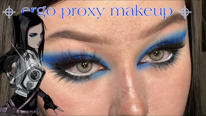 Re-L Mayer, Ergo Proxy, Blue Smokey Eye Makeup Tutorial