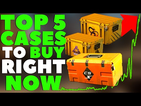 Top 5 BEST CASES To Buy Right NOW For CS2 Investing