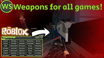 New Roblox mod menu / exploit (Weapon Storage) + Download