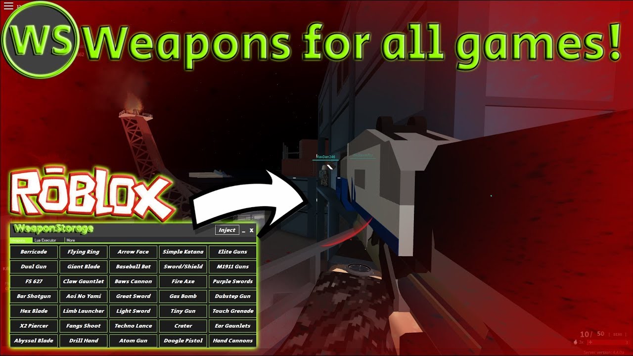 New Roblox Mod Menu Exploit Weapon Storage Download Youtube - roblox exploitsmods