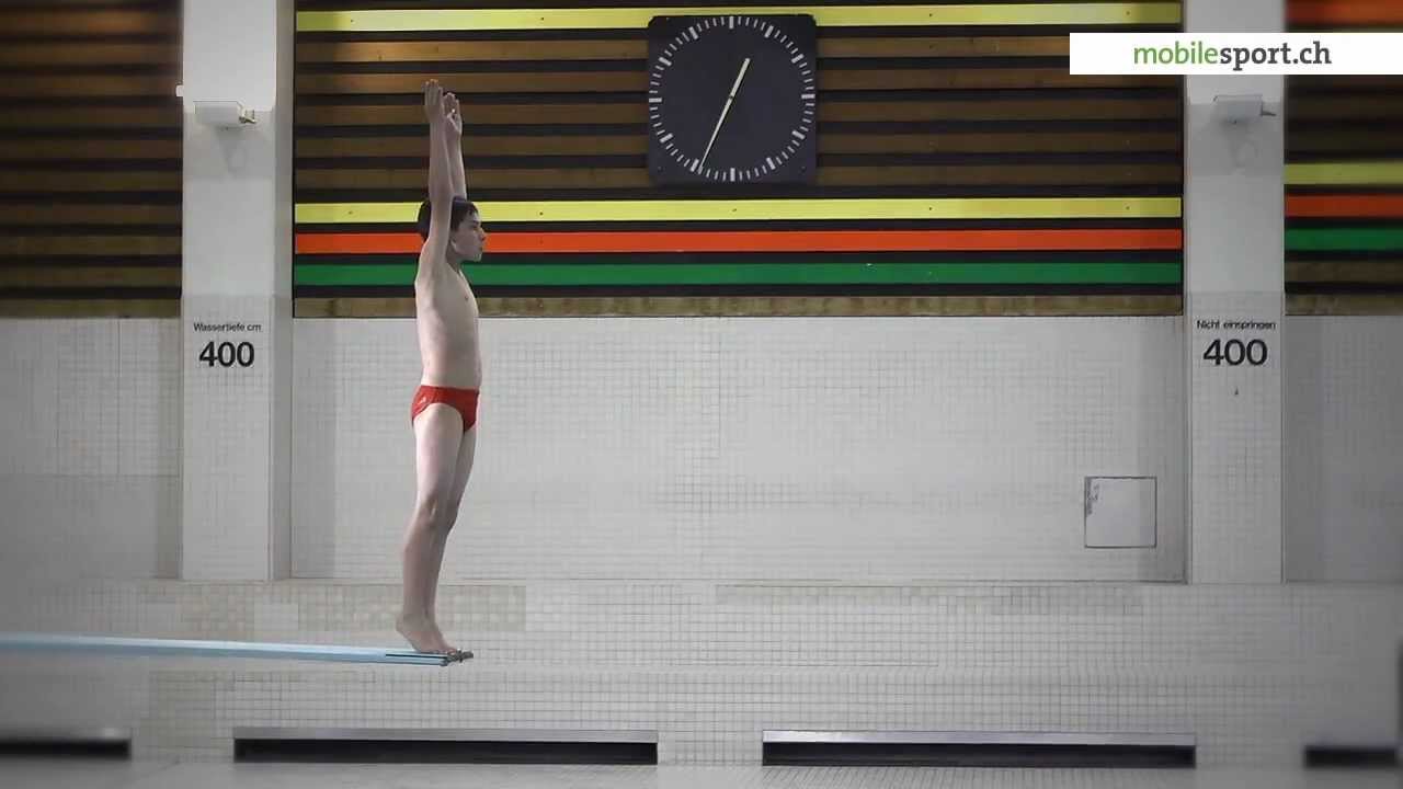 Wasserspringen -- Sprünge: Kopfsprung vorwärts gehockt