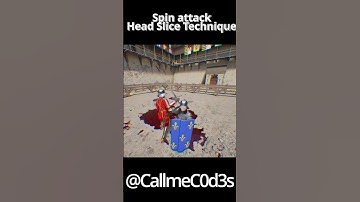 Half Sword - Spin Attack Technique!