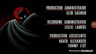 Batman The Animated Series End Credits 1