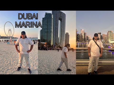 Beautiful Marina 🇦🇪 Dubai Marina Walking Tour 2024 |  Visit Dubai | Travel UAE | DXB