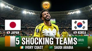 These 5 teams shocked the world in the 2026 World Cup