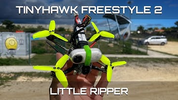Tinyhawk Freestyle 2 beast mode! carrying insta360go like nothing. Great little FPV drone!