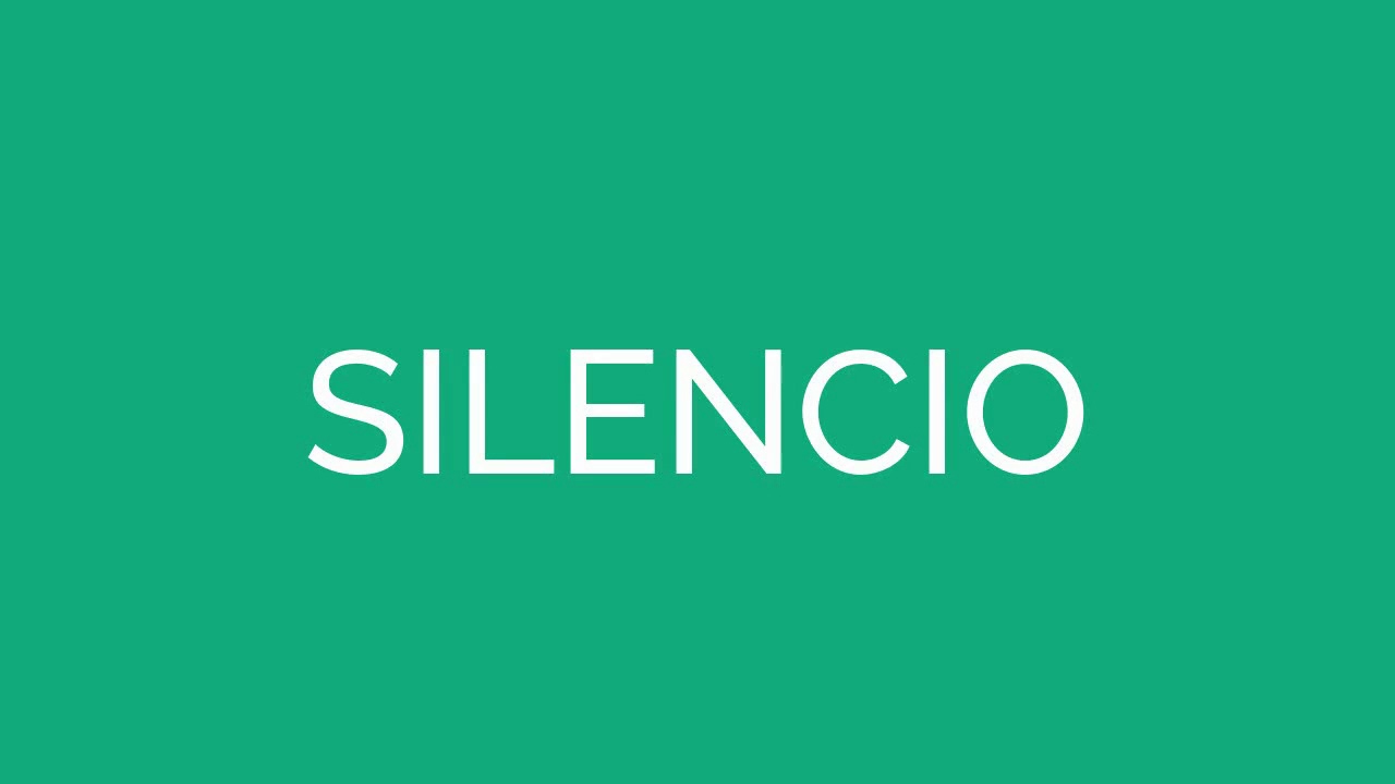 How To Say Be Quiet In Spanish YouTube