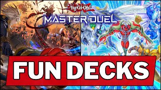 Most FUN Decks that you can play in Master Duel TIER LIST  ...