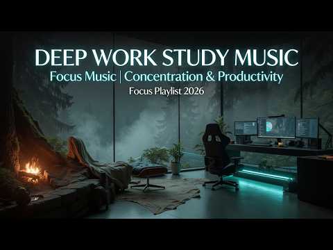 Deep Work Study Music | Focus Music Concentration & Productivity Focus Playlist 2026