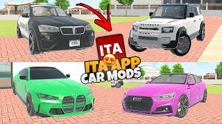 ITA App Cars Mods 🚗 Defender + BMW M4 + Audi RS5 + Police Car | Indian Theft Auto Simulator screenshot 3