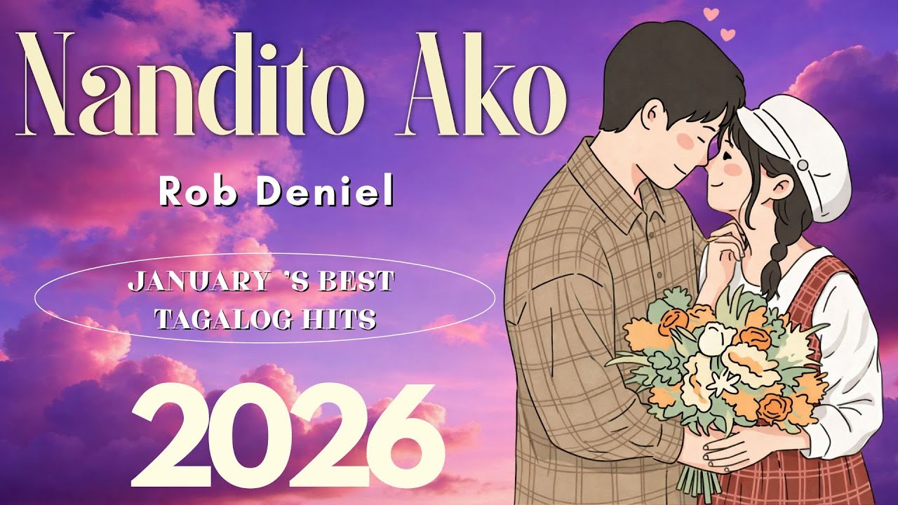Top OPM Love Songs Philippines 2025   2026 🎶 Rob Deniel  Nandito Ako  Spotify Viral Hits