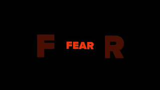 Choose Your Fear And Comment Down 👇👇...#fear #reels #motivation #shorts #mindset