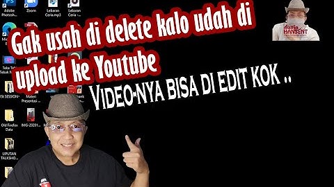 CARA MUDAH EDIT VIDEO YANG SUDAH DI UPLOAD KE YOUTUBE || How to edit video in YouTube Studio