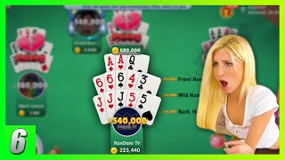 HOW I WON 750,000 IN TWO ROUNDS!! - Pusoy Go - Gameplay Ep.6 screenshot 5