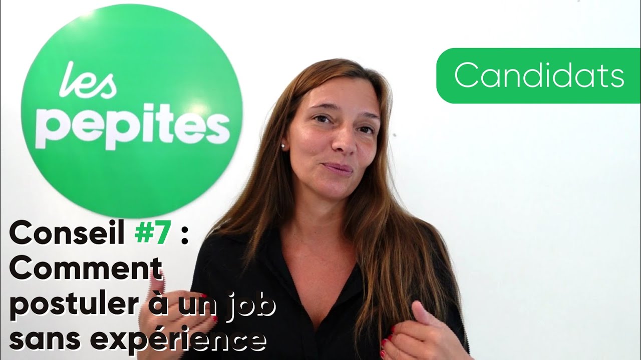 Postuler à un job sans expérience - YouTube