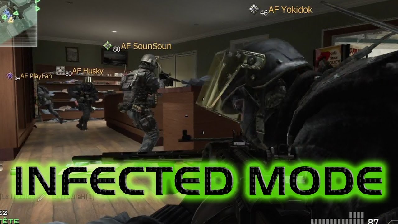 Mode infecté en ligne sur MW3 avec les AdVen