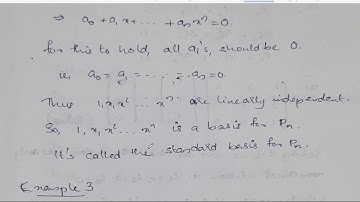 Calicut University| BSc Mathematics| Semester 4| Core| Linear Algebra| Coordinates and Basis