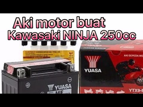  Aki  motor  buat Ninja  250 Yamaha R250 dll YouTube