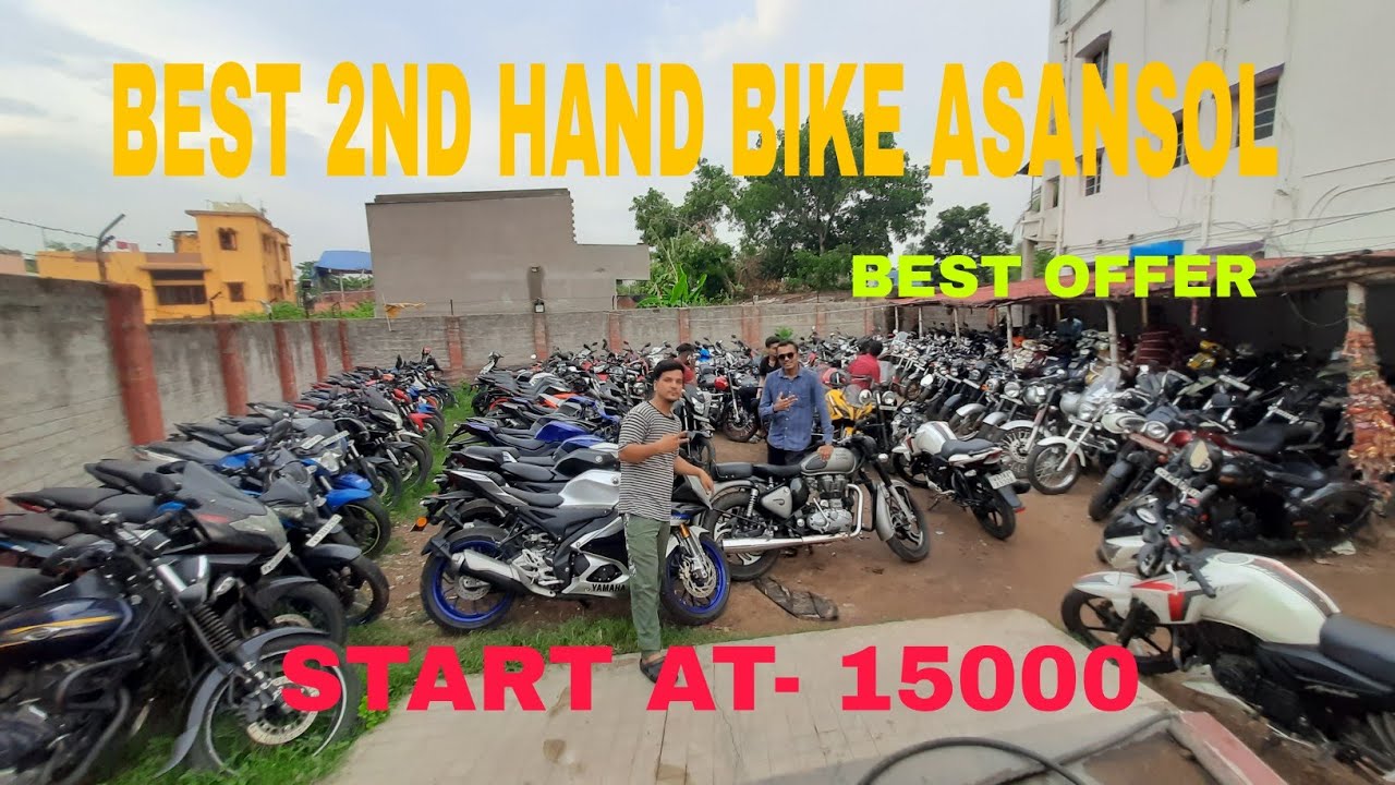 BEST 2ND HAND BIKE MARKET IN ASANSOL suman auto asansol YouTube