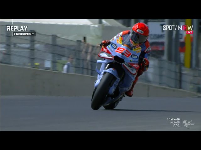 Marquez Sempat Tercepat! Vinales Tampil Epic. Quartararo Muncul Kepermukaan - FP 1  [MotoGP Italia] class=