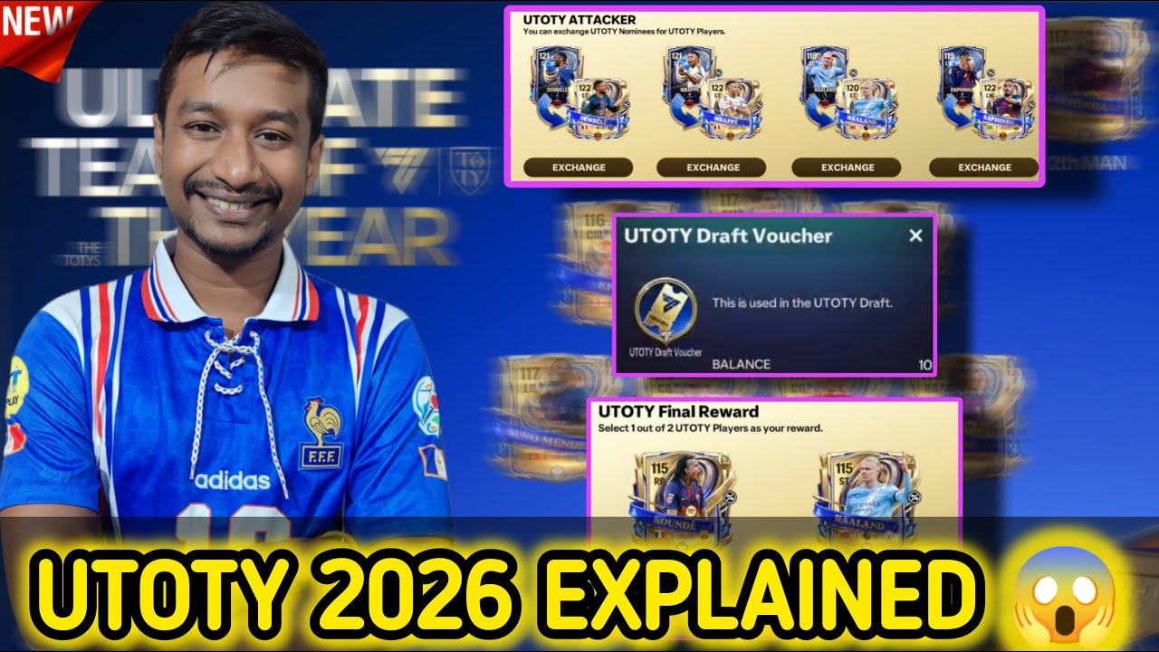UTOTY 2026 EVENT FULL WALKTHROUGH 🔥 Redeem Code 😱 Ginga Event Players | FC Mobile
