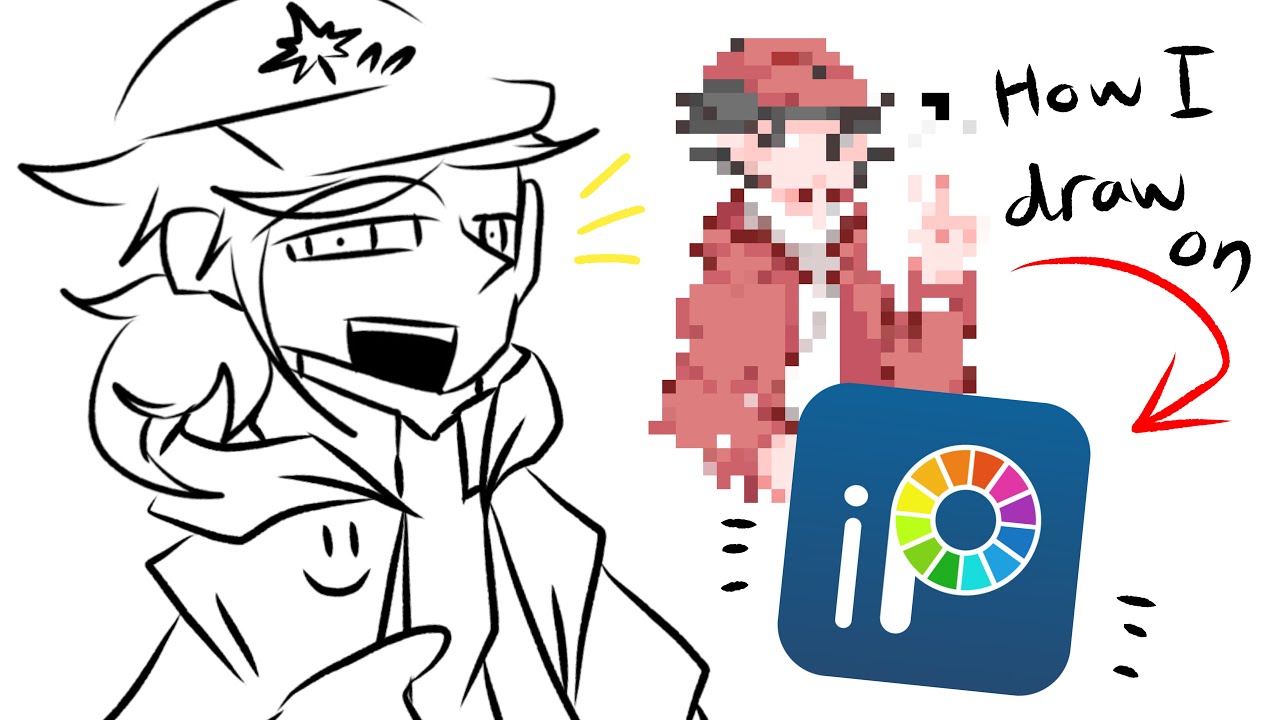 How I draw on IbisPaint X (2023) - YouTube