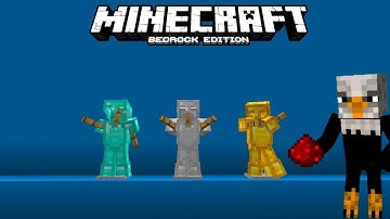 🦅 How To Make Simple Dancing Armor Stands - Minecraft Bedrock