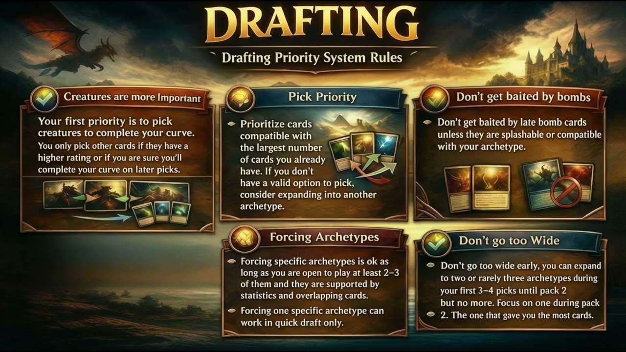 mtg arena do you keep draft cards Drafting Basics for Magic: the Gathering Arena
