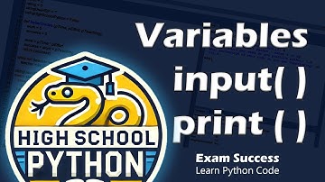 02 Python Exam Success: Variables print( ) and input( )