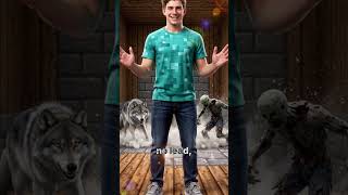 Wolves AUTOMATICALLY Attack Mobs (No Redstone Needed) #minecraft #gaming #minecrafttutorial