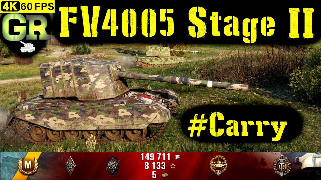 World of Tanks FV4005 Stage II Replay - 7 Kills 9.4K DMG(Patch 1.4.1)